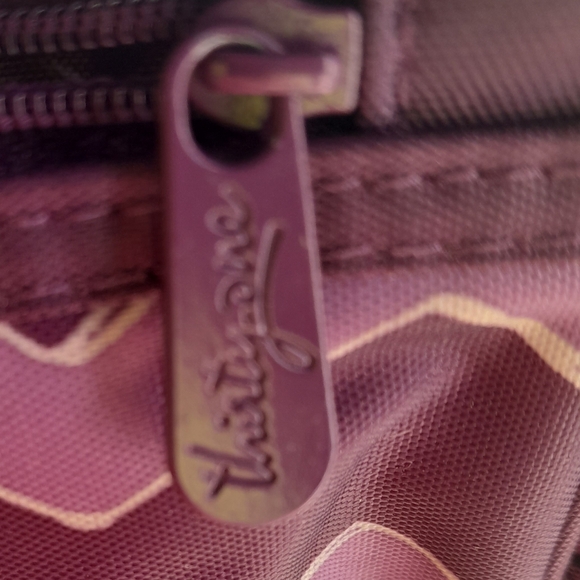 Thirty-One Vinyl Carrying Bag Vinyl purple - Picture 7 of 7